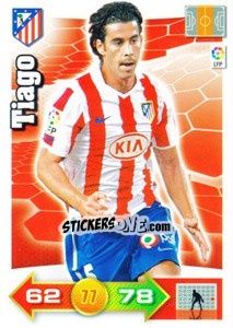 Sticker Tiago Mendes - Liga BBVA 2010-2011. Adrenalyn XL n. 48 - Panini
