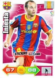 Cromo Iniesta