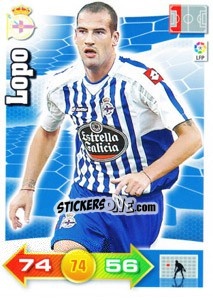 Sticker Lopo - Liga BBVA 2010-2011. Adrenalyn XL - Panini