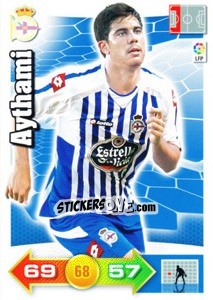 Sticker Aythami - Liga BBVA 2010-2011. Adrenalyn XL - Panini