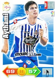 Cromo Aythami - Liga BBVA 2010-2011. Adrenalyn XL - Panini