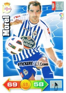 Sticker Morel - Liga BBVA 2010-2011. Adrenalyn XL n. 78 - Panini