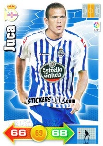 Sticker Juca - Liga BBVA 2010-2011. Adrenalyn XL - Panini
