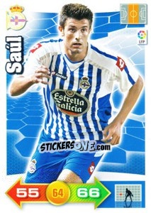 Cromo Saul - Liga BBVA 2010-2011. Adrenalyn XL n. 84 - Panini