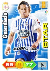 Sticker Guardado - Liga BBVA 2010-2011. Adrenalyn XL - Panini