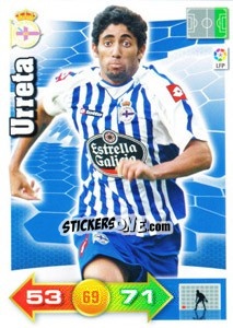 Sticker Urreta - Liga BBVA 2010-2011. Adrenalyn XL - Panini