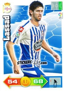 Figurina Lassad - Liga BBVA 2010-2011. Adrenalyn XL n. 90 - Panini