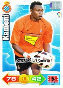 Sticker Kameni - Liga BBVA 2010-2011. Adrenalyn XL n. 91 - Panini