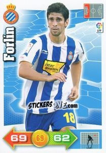 Sticker Forlín - Liga BBVA 2010-2011. Adrenalyn XL - Panini