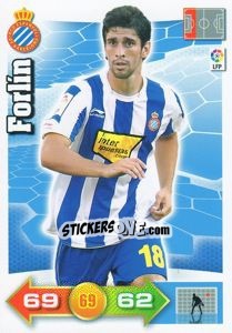 Sticker Forlín - Liga BBVA 2010-2011. Adrenalyn XL n. 94 - Panini