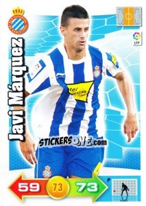 Cromo Javi Márquez - Liga BBVA 2010-2011. Adrenalyn XL - Panini