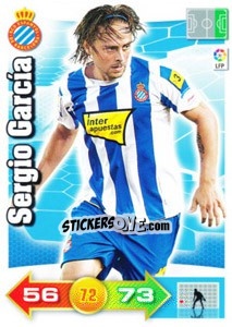 Sticker Sergio García - Liga BBVA 2010-2011. Adrenalyn XL - Panini
