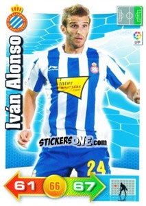 Sticker Iván Alonso - Liga BBVA 2010-2011. Adrenalyn XL n. 108 - Panini