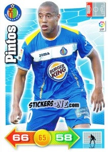 Figurina Pintos - Liga BBVA 2010-2011. Adrenalyn XL - Panini