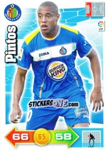 Sticker Pintos - Liga BBVA 2010-2011. Adrenalyn XL n. 111 - Panini