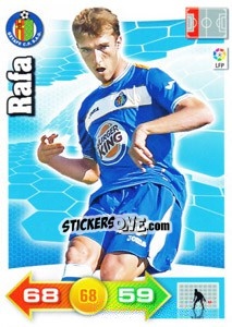 Figurina Rafa - Liga BBVA 2010-2011. Adrenalyn XL - Panini