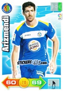 Sticker Arizmendi - Liga BBVA 2010-2011. Adrenalyn XL - Panini