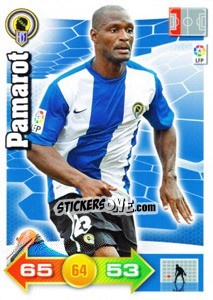 Sticker Pamarot - Liga BBVA 2010-2011. Adrenalyn XL n. 130 - Panini