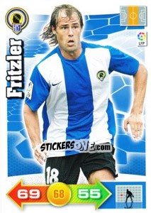 Sticker Fritzler - Liga BBVA 2010-2011. Adrenalyn XL n. 134 - Panini