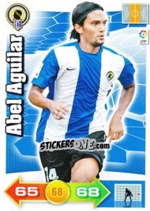 Sticker Abel Aguilar - Liga BBVA 2010-2011. Adrenalyn XL n. 136 - Panini