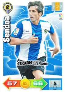 Sticker Sendoa - Liga BBVA 2010-2011. Adrenalyn XL n. 140 - Panini