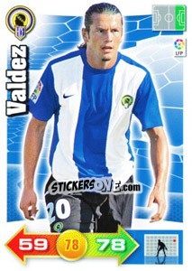 Sticker Nelson Valdez - Liga BBVA 2010-2011. Adrenalyn XL n. 142 - Panini