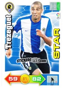 Figurina Trezeguet - Liga BBVA 2010-2011. Adrenalyn XL - Panini