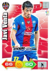 Sticker Javi Venta - Liga BBVA 2010-2011. Adrenalyn XL - Panini