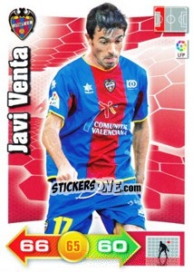 Cromo Javi Venta - Liga BBVA 2010-2011. Adrenalyn XL - Panini