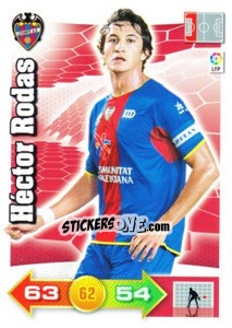 Cromo Héctor Rodas - Liga BBVA 2010-2011. Adrenalyn XL - Panini