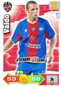 Sticker Valdo - Liga BBVA 2010-2011. Adrenalyn XL n. 156 - Panini