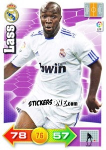Sticker Lassana Diarra - Liga BBVA 2010-2011. Adrenalyn XL - Panini