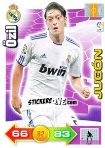 Sticker Özil - Liga BBVA 2010-2011. Adrenalyn XL n. 173 - Panini