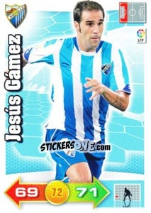 Cromo Jesus Gámez - Liga BBVA 2010-2011. Adrenalyn XL - Panini