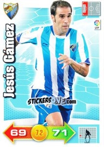 Sticker Jesus Gámez - Liga BBVA 2010-2011. Adrenalyn XL n. 182 - Panini