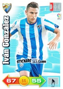 Sticker Iván González - Liga BBVA 2010-2011. Adrenalyn XL - Panini