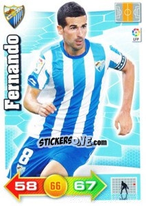 Sticker Fernando - Liga BBVA 2010-2011. Adrenalyn XL n. 192 - Panini