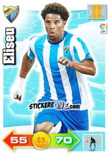 Sticker Eliseu - Liga BBVA 2010-2011. Adrenalyn XL n. 193 - Panini