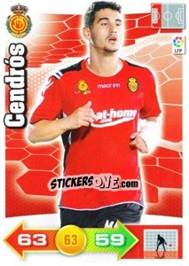 Sticker Cendrós - Liga BBVA 2010-2011. Adrenalyn XL n. 200 - Panini
