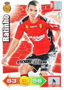 Sticker Ratinho - Liga BBVA 2010-2011. Adrenalyn XL n. 201 - Panini