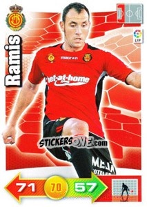 Sticker Ramis - Liga BBVA 2010-2011. Adrenalyn XL n. 202 - Panini