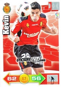 Figurina Kevin - Liga BBVA 2010-2011. Adrenalyn XL - Panini