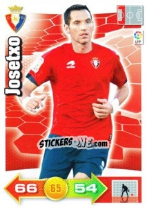 Cromo Josetxo - Liga BBVA 2010-2011. Adrenalyn XL - Panini