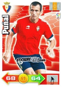 Sticker Puñal - Liga BBVA 2010-2011. Adrenalyn XL n. 225 - Panini
