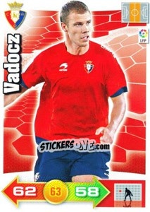 Sticker Vadocz - Liga BBVA 2010-2011. Adrenalyn XL n. 226 - Panini