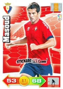 Sticker Masoud - Liga BBVA 2010-2011. Adrenalyn XL - Panini