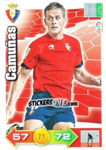 Figurina Camuñas - Liga BBVA 2010-2011. Adrenalyn XL - Panini