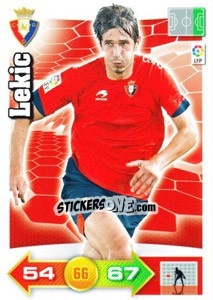 Sticker Lekic - Liga BBVA 2010-2011. Adrenalyn XL - Panini