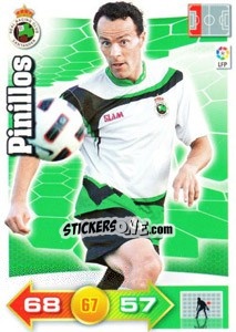 Sticker Pinillos - Liga BBVA 2010-2011. Adrenalyn XL n. 237 - Panini