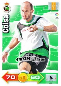 Sticker Colsa - Liga BBVA 2010-2011. Adrenalyn XL n. 242 - Panini